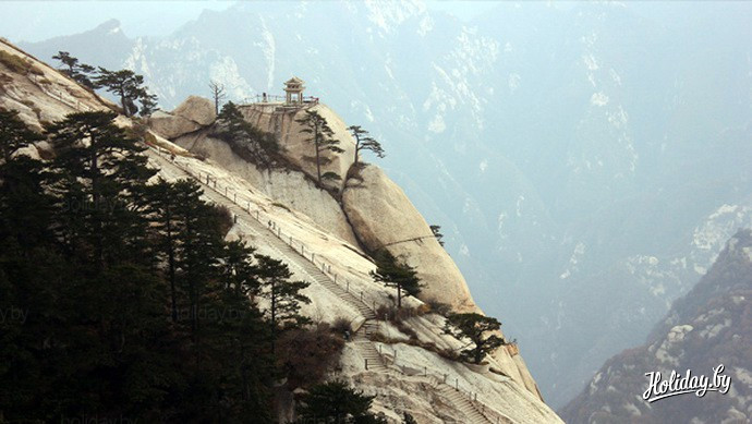 Гора Хуашань в Китае