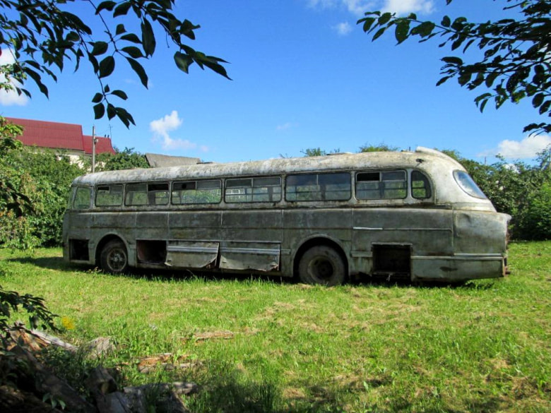 Найденный в Беларуси Ikarus-55 Lux 1969 года постройки. Фото: https://www.drive2.ru/l/454709906688182061/