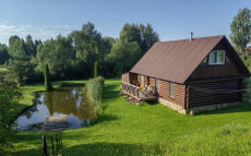 У чистого пруда, дом - релакс