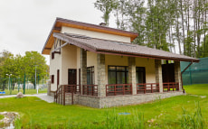 Двухуровневый гостевой дом в ФОК "Вячорки" рядом с Минском