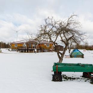 Отдых зимой в туристическом комплексе «Красногорка» в Браславском районе