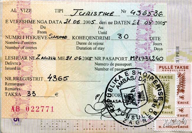 отметка в паспорте