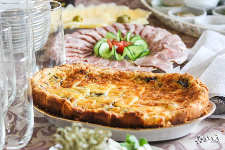 Пироги с начинками в агроусадьбе 