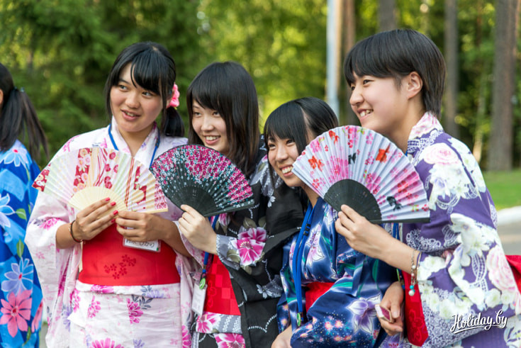 Школьники из Сендая