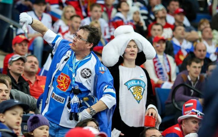 Юхани остался недволен результатом матча Финляндия-Россия