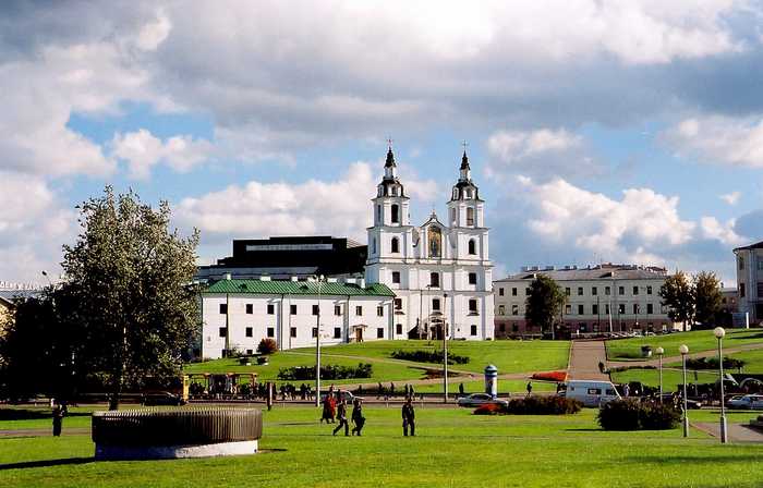 Минск - столица Беларуси. Центр города