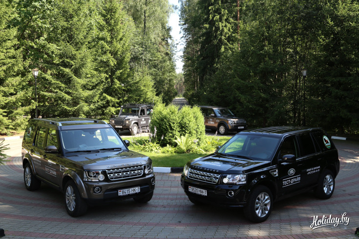 Land Rover рекомендует туристам бывшую дачу Машерова в Плавно для отдыха на озерах