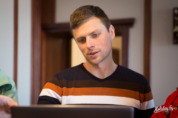 Один из организаторов Viva Braslav Евгений Лабуть