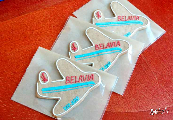 «Белавиа» заказала полсотни пряников. Фото предоставлено пресс-службой Национальной авиакомпании Беларуси