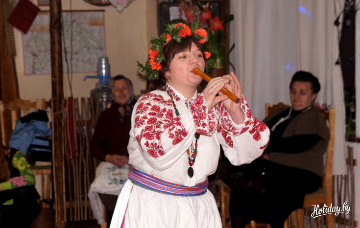 Гостям предложили настоящую сельскую вечеринку