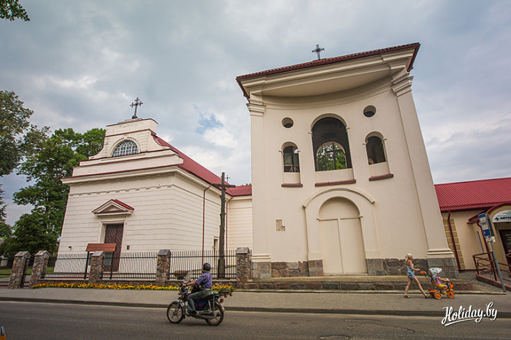 Костел в поселке Россь