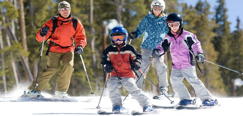 Катание на лыжах в Буковеле
