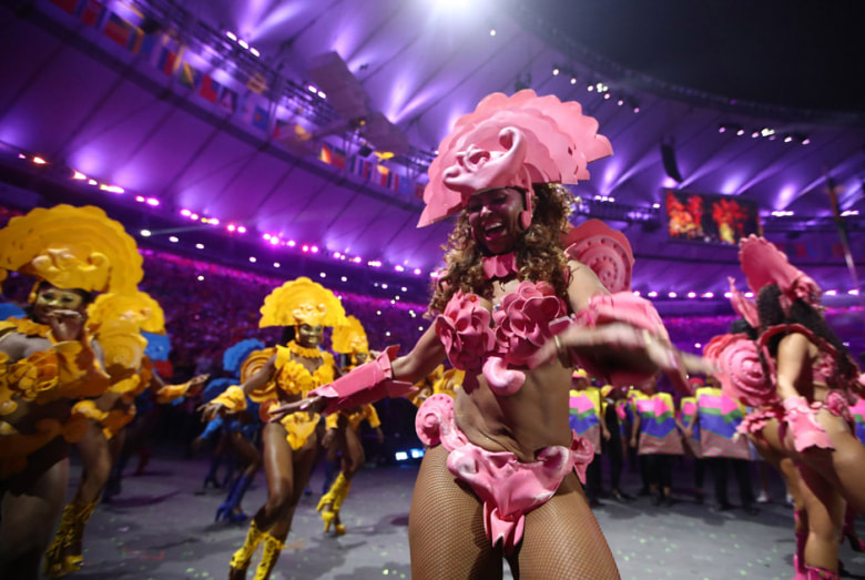 Открытие олимпиады в Рио