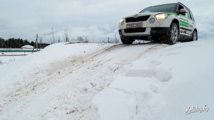Фото из х5 дорога в Белоруссии зимой. Еду на машине в белоруссию