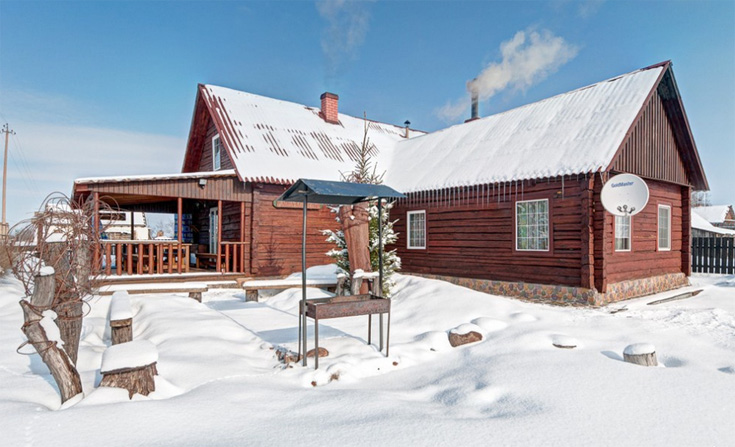 Одна из белорусскиз усадеб