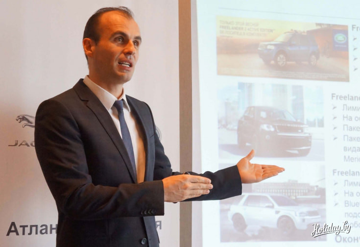 Директор автоцентра «Атлант-М Британия» Григорий Барановский.