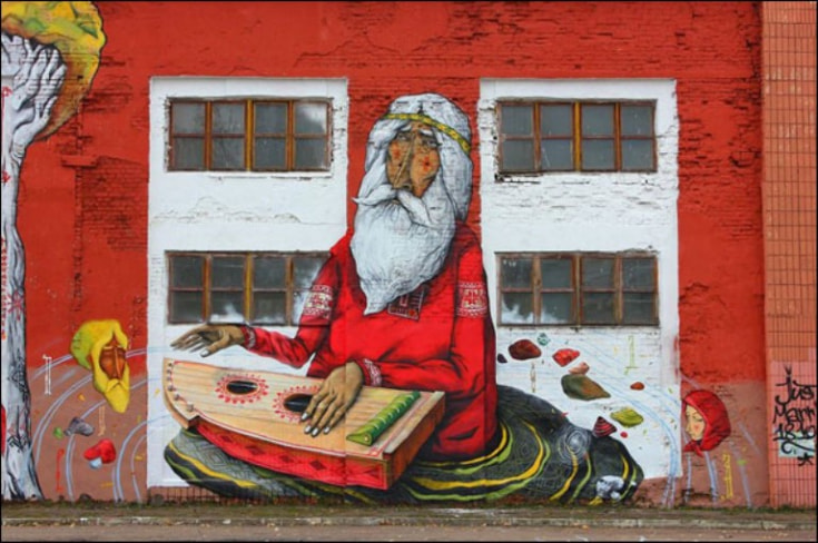 Темой рисунков станут мотивы городского фольклора. Фото: naviny.by 