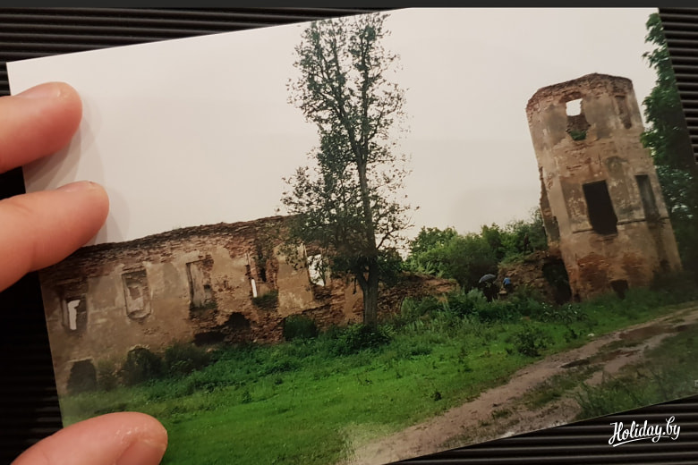 Всё те же лихие 1990-е Гольшанского замка, снятые мной на плёнку