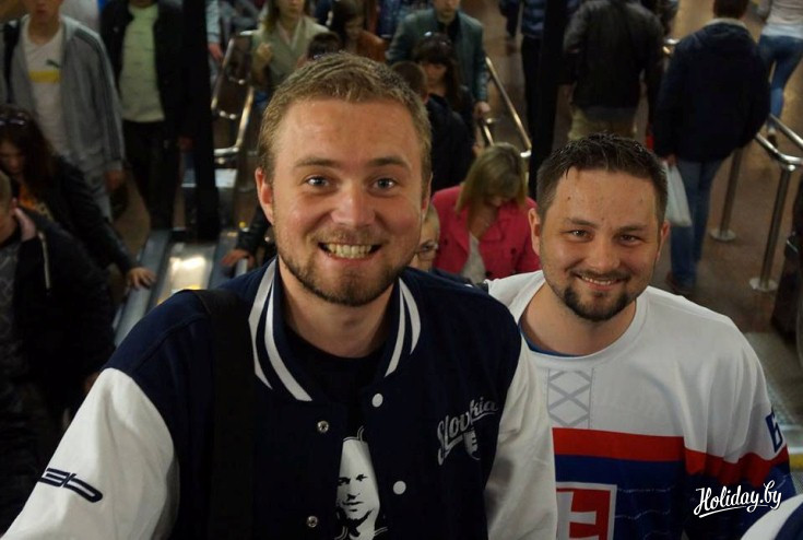  Братья Давид (слева) и Михал (справа) остались довольны белорусским пивом