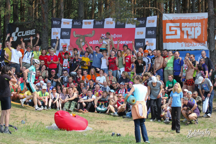 Финал марафона. Фото на память