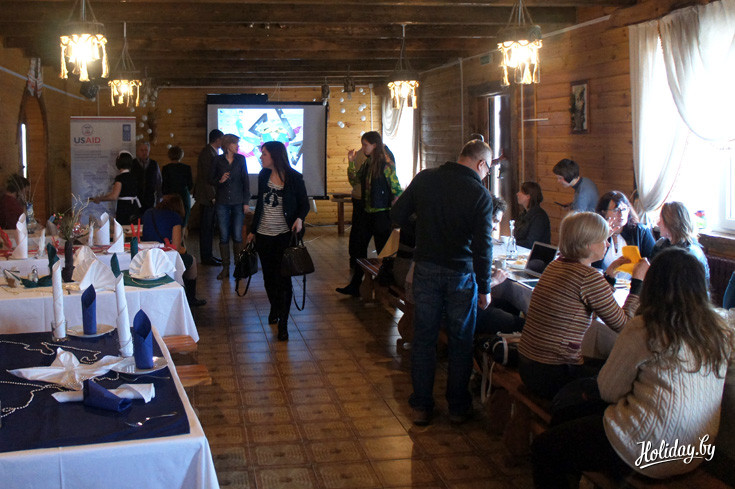 Неформальное общение на тренинге для СМИ