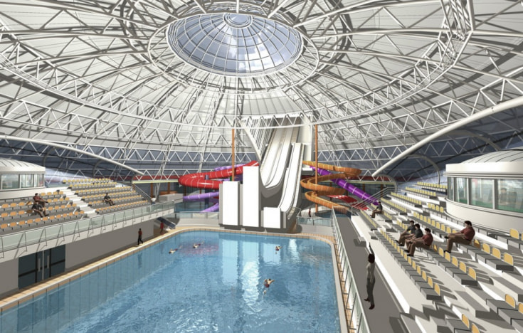 Спорткомплекс «Фристайл» откроется в марте. Обещают аквапарк, сауны и боулинг - туристический блог об отдыхе в Беларуси