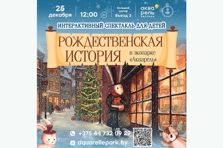 Концерт Интерактивное представление Рождественские истории