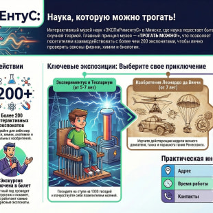 Выставка Интерактивный музей занимательных наук «Экспириментус»