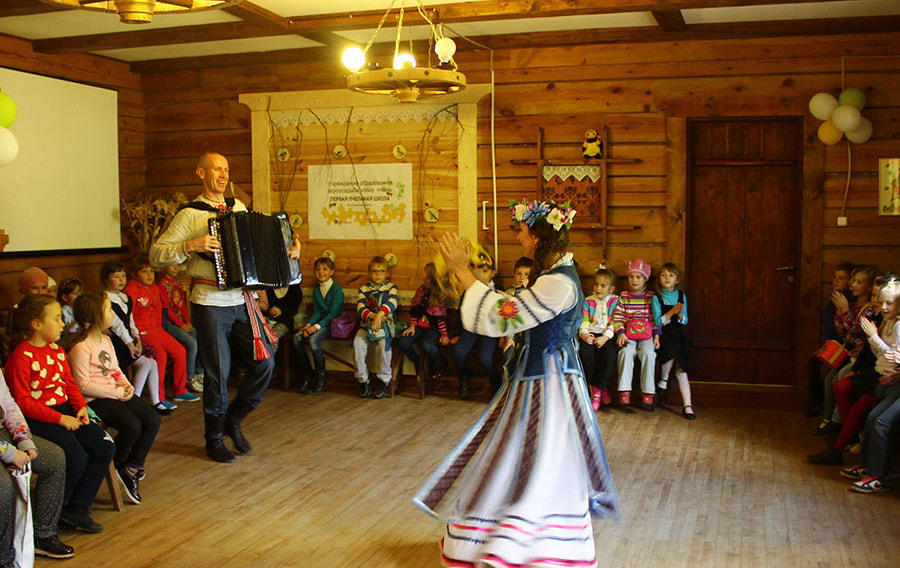 Праздник Масленица в усадьбе "Мир пчел"