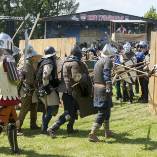 Фестиваль XI международный фестиваль славы белорусского оружия «Наш Грюнвальд»