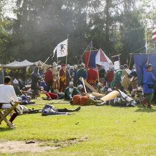 Фестиваль XI международный фестиваль славы белорусского оружия «Наш Грюнвальд»