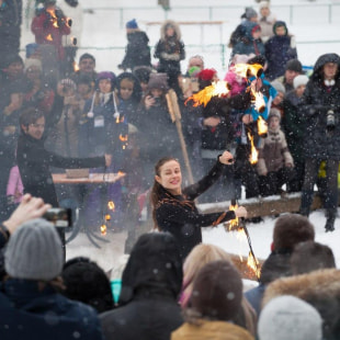 Праздник Масленица «Кола-Сонца 2020» в клубе «Фестивальный»