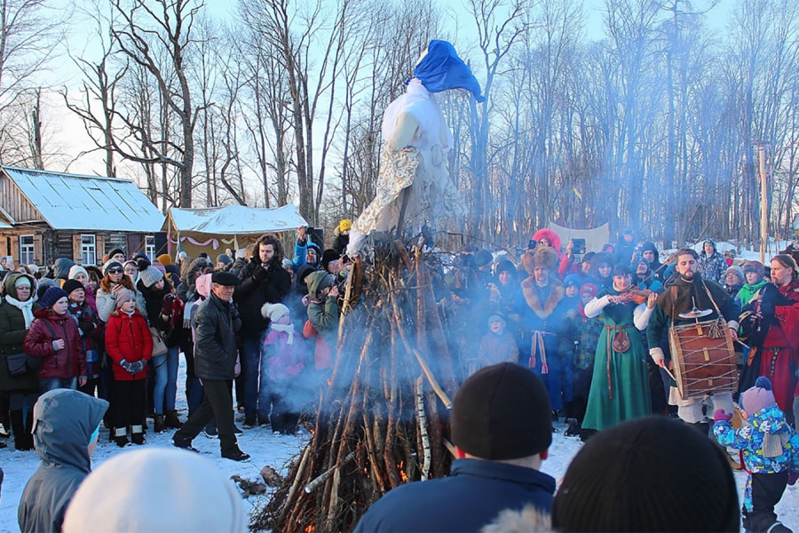 Праздник Масленка в Суле