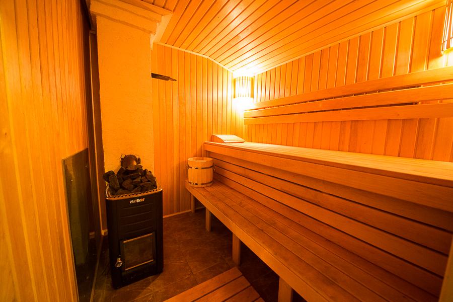 Баня в домике №1