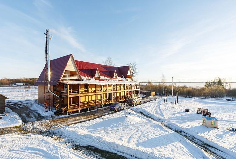 Отдых зимой в туристическом комплексе «Красногорка» в Браславском районе