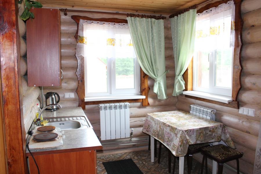 Интерьер дома-бани в усадьбе "Нарочанский уголок"