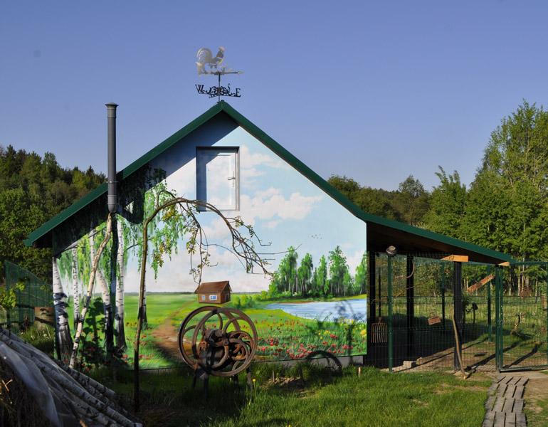 Подсобное хозяйство в агроусадьбе «Домик в Боярах» в Минской области. Снять агроусадьбу на выходные