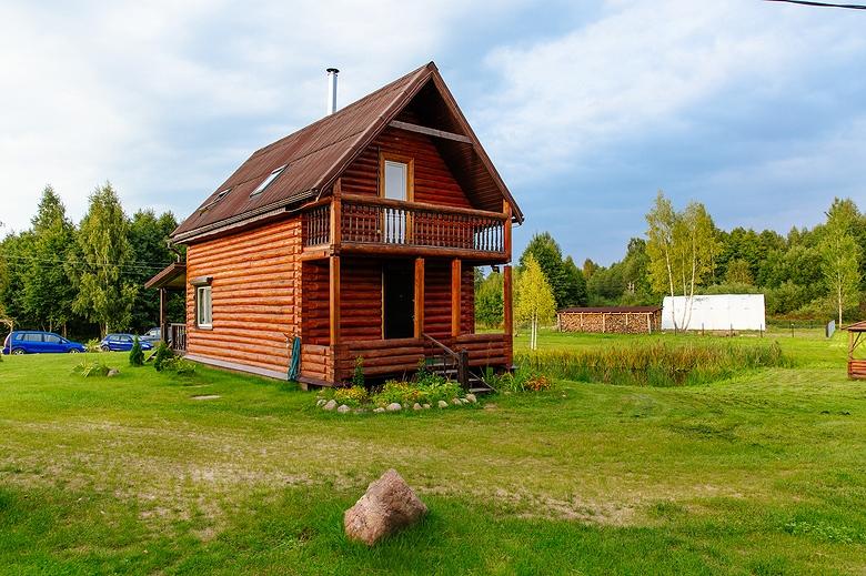 Дом "Рыбацкий" в усадьбе в Витебской области