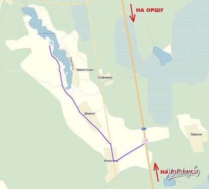 Карта проезда