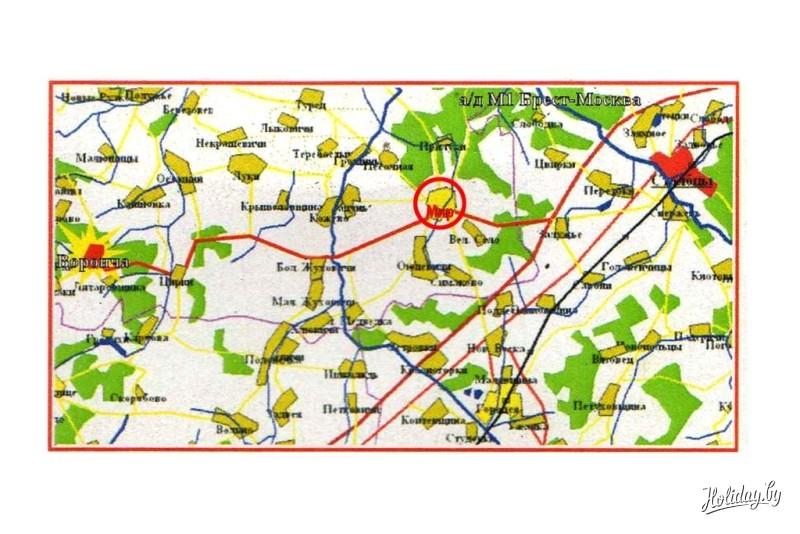 Проезд к усадьбе