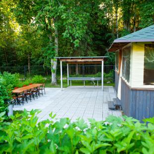 Беседка «Туристическая» в загородном комплексе «Фестивальный»