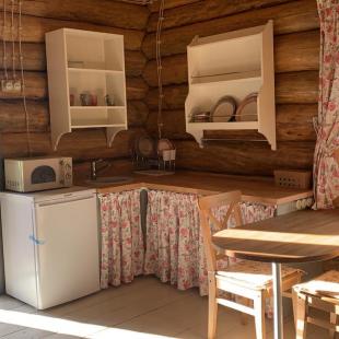 Интерьер коттеджа Stesha Lodge в Глубокском районе