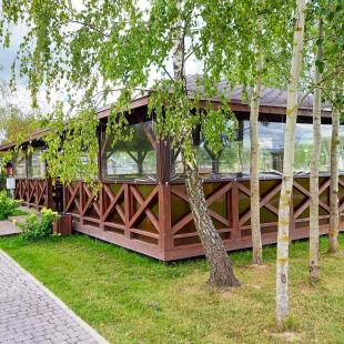 Беседки в загородном экопарке «Акварель»