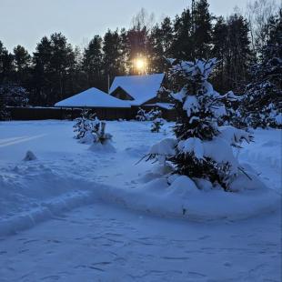 Зима на Полуострове сокровищ