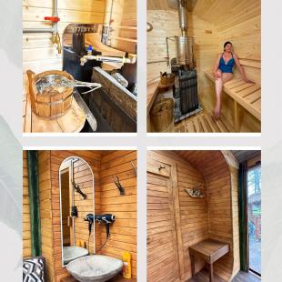 баня-бочка на 2-4 человека