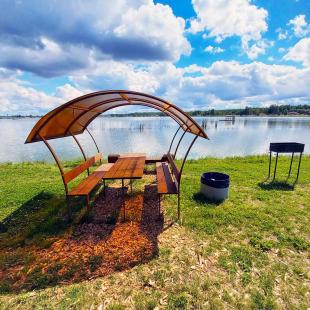 Беседки в загородном экопарке «Акварель»