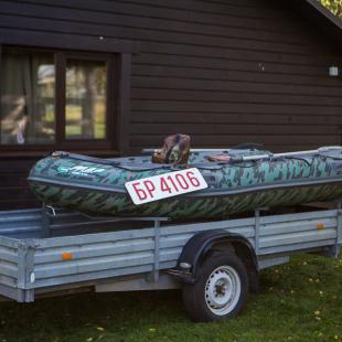 Территория усадьбы «Берлога Hall» возле реки Березина