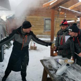 Зима в усадьбе "Вилейские просторы"