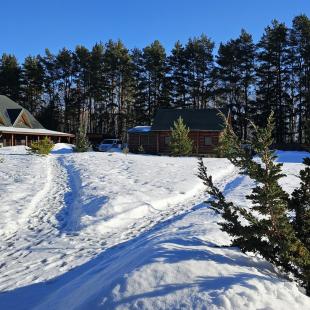 Зима в Hygge Lakes & Forest Club