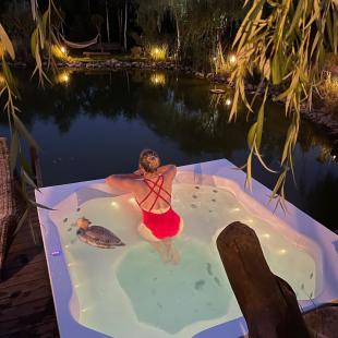 Домик под Минском для двоих с баней и джакузи «У Антила»